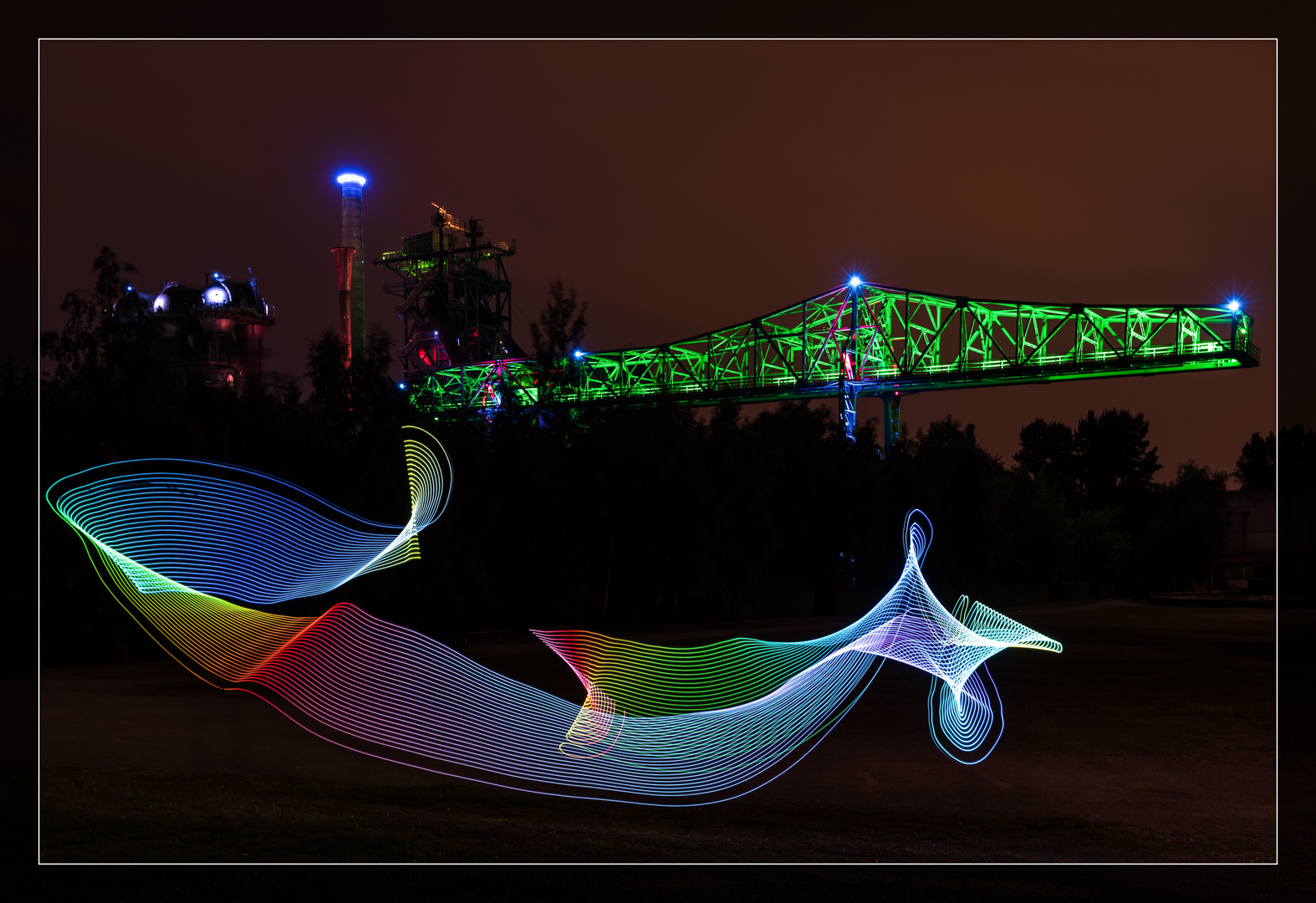 *~  Lightpainting im LaPaDu  ~*