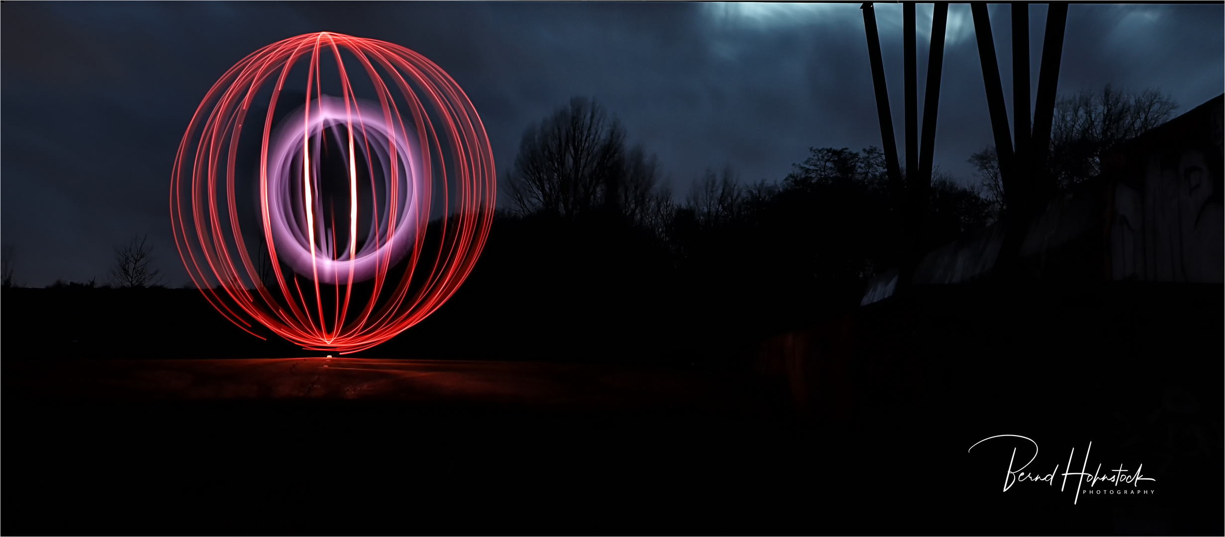  Lightpainting im LaPaDu ....