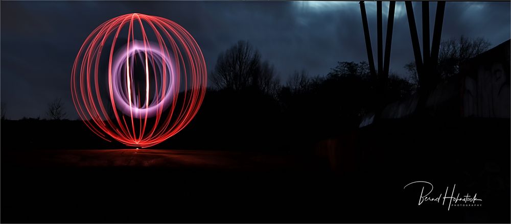  Lightpainting im LaPaDu ....