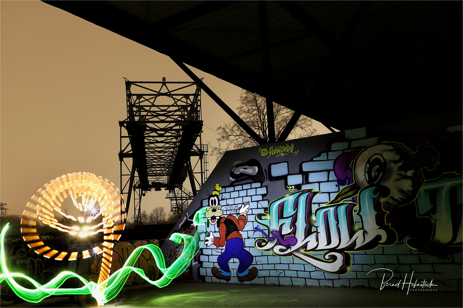 Lightpainting im LaPaDu ....