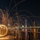 Lightpainting in Düsseldorf