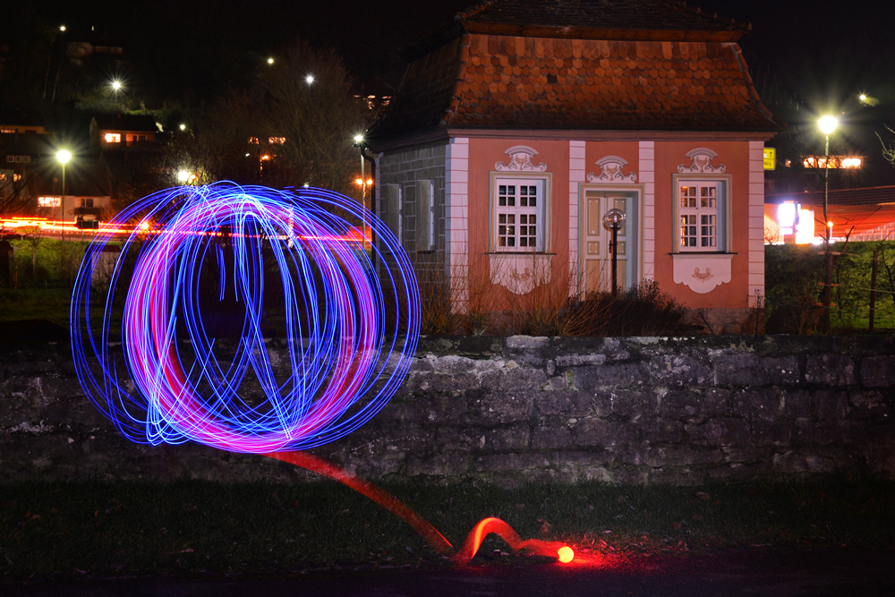 Lightpainting in Forchtenberg