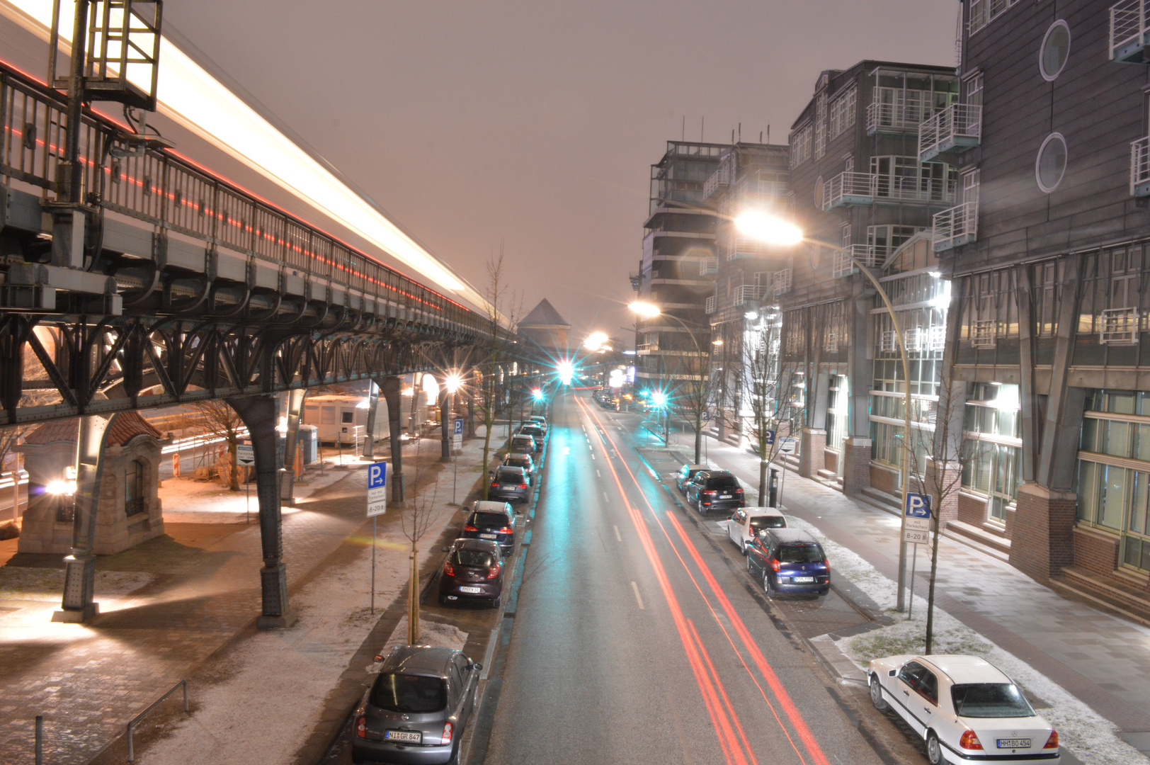 Lightpainting in Hamburg 2