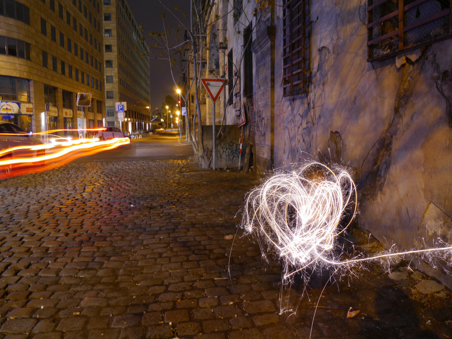 Lightpainting in Prag