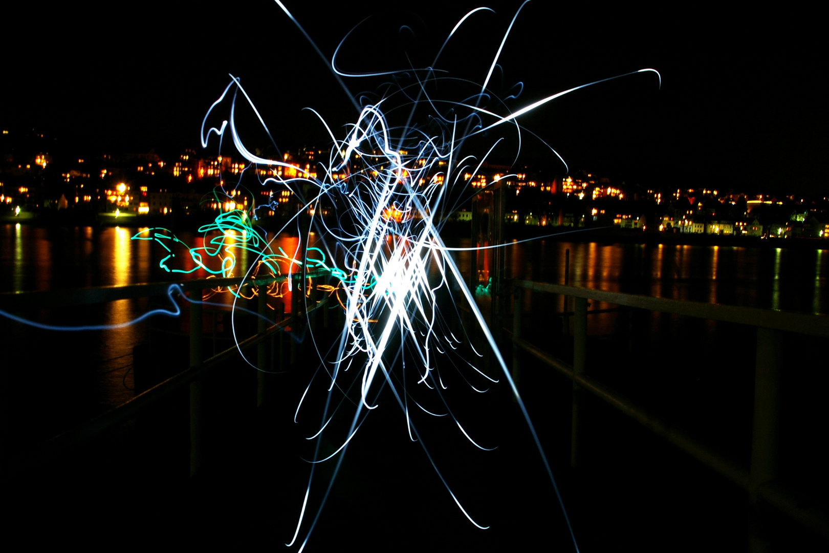 Lightpainting- JuKuWe Koblenz.