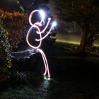 Lightpainting-Man