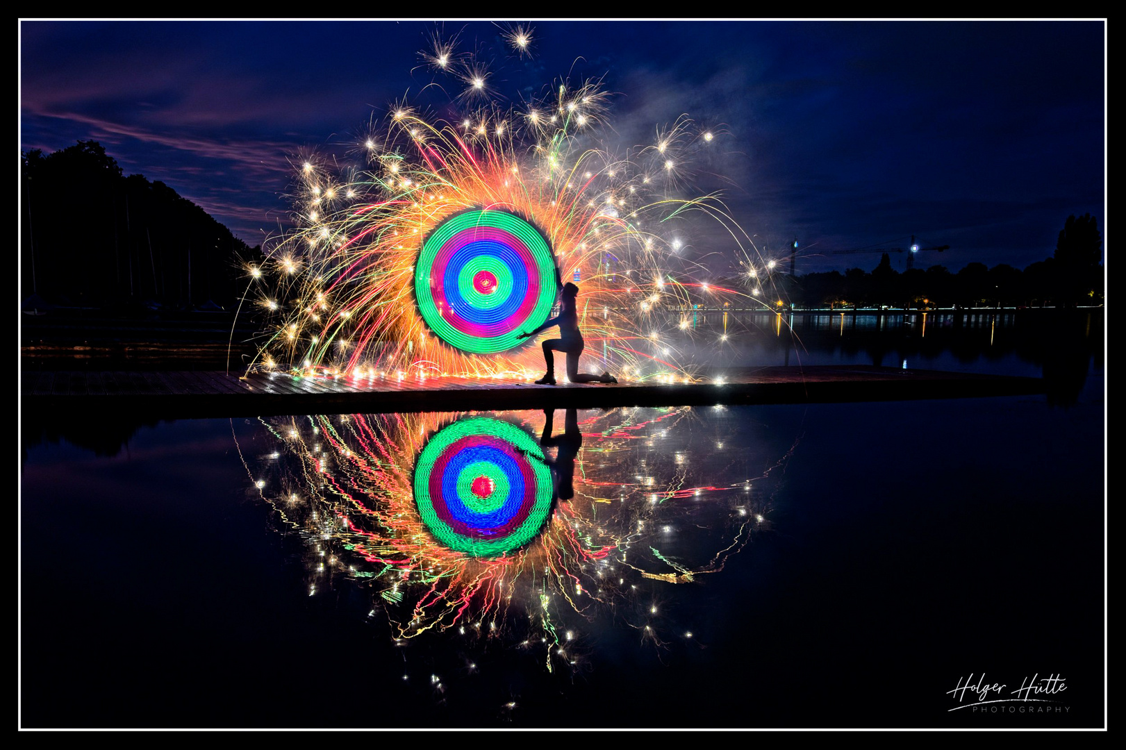 Lightpainting mit Anna Pianka