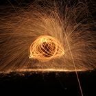 Lightpainting mit Stahlwolle