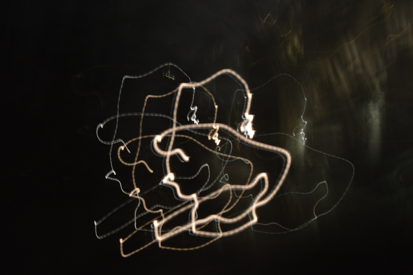 Lightpainting neben der Spur