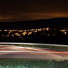 Lightpainting over Klingenthal