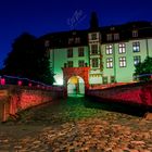 Lightpainting-Projekt am Residenzschloss in Idstein