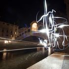 Lightpainting Rialto