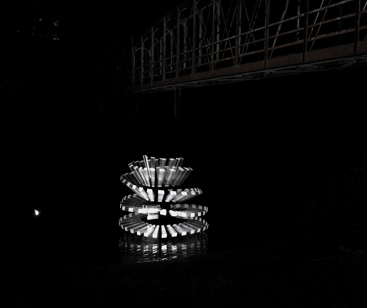 Lightpainting Spirale