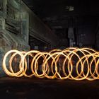 Lightpainting Stahlwerk 3