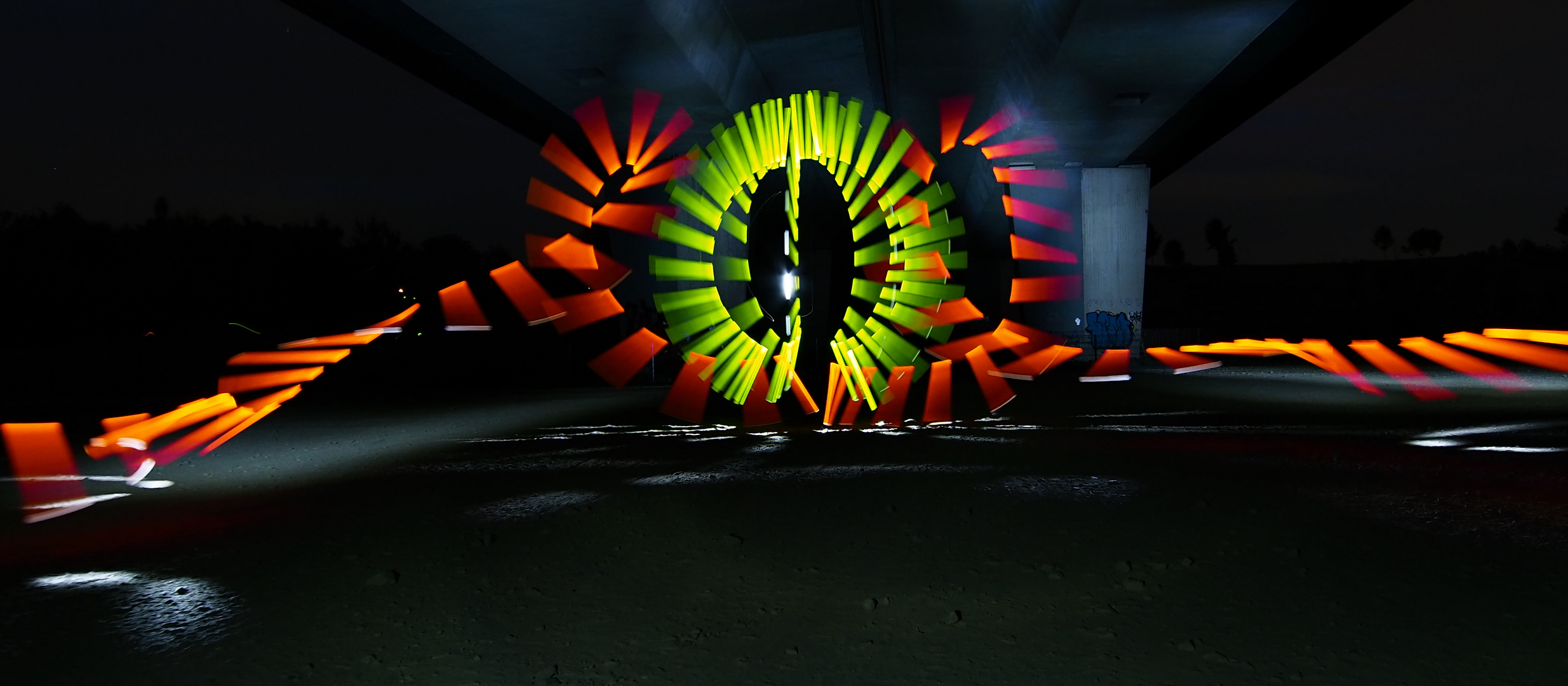 Lightpainting, Tooltest-Tag