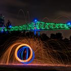 ° Lightpainting unterm Krokodil im LaPaDu °