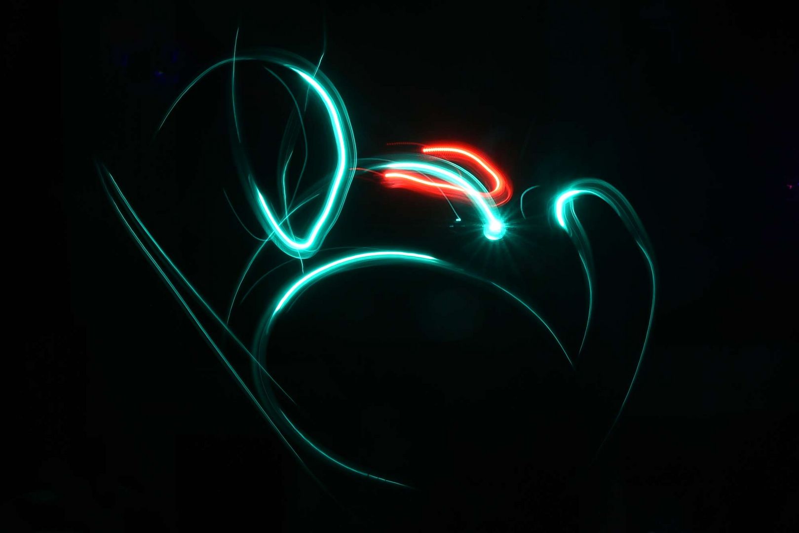 Lightpainting Versuch 2