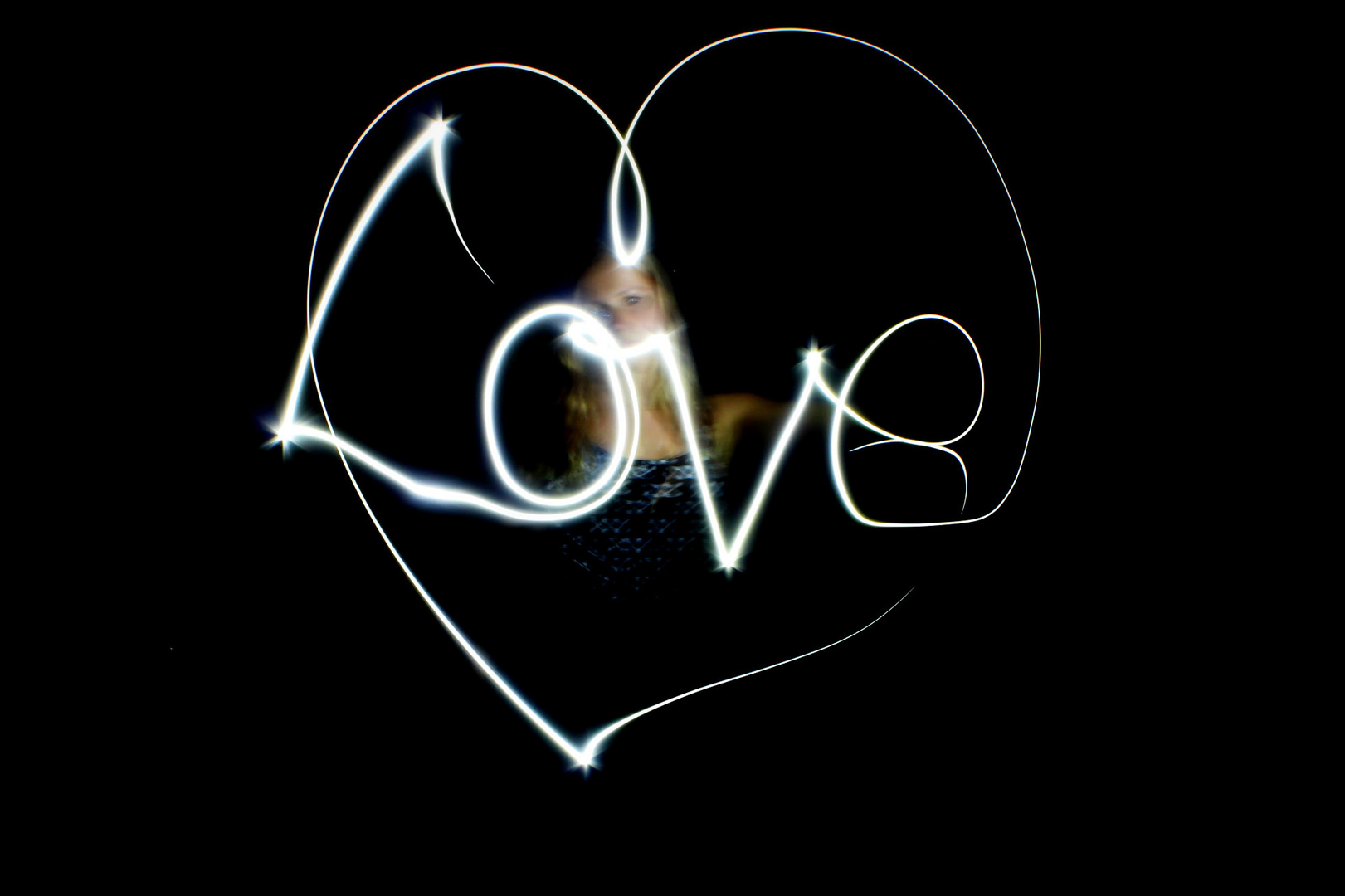 Lightpainting:Love