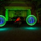 Lightpaintingworkshop in den Beelitz-Heilstätten