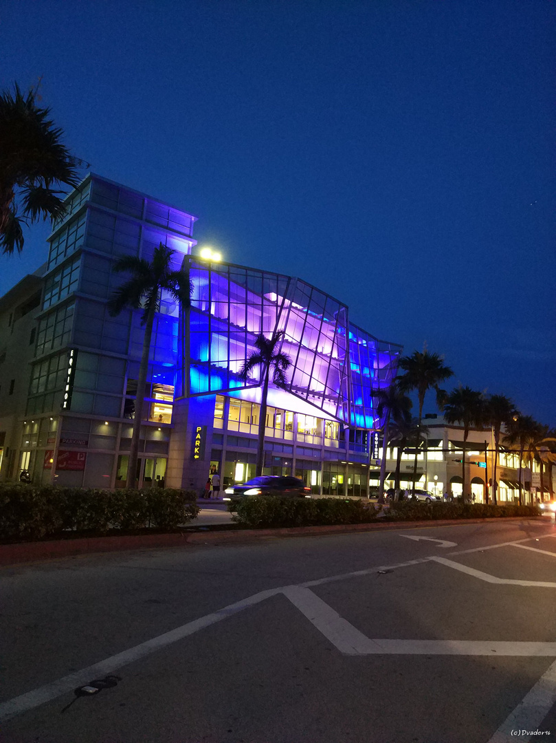 Lights from Miami beach