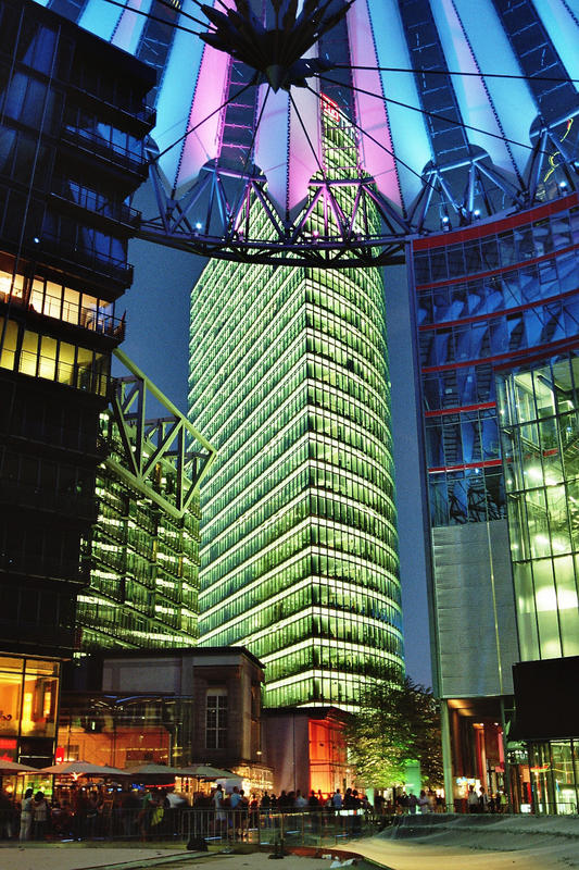 Lights of Sony Center