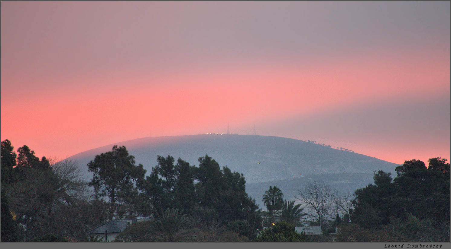 Lights on the hill