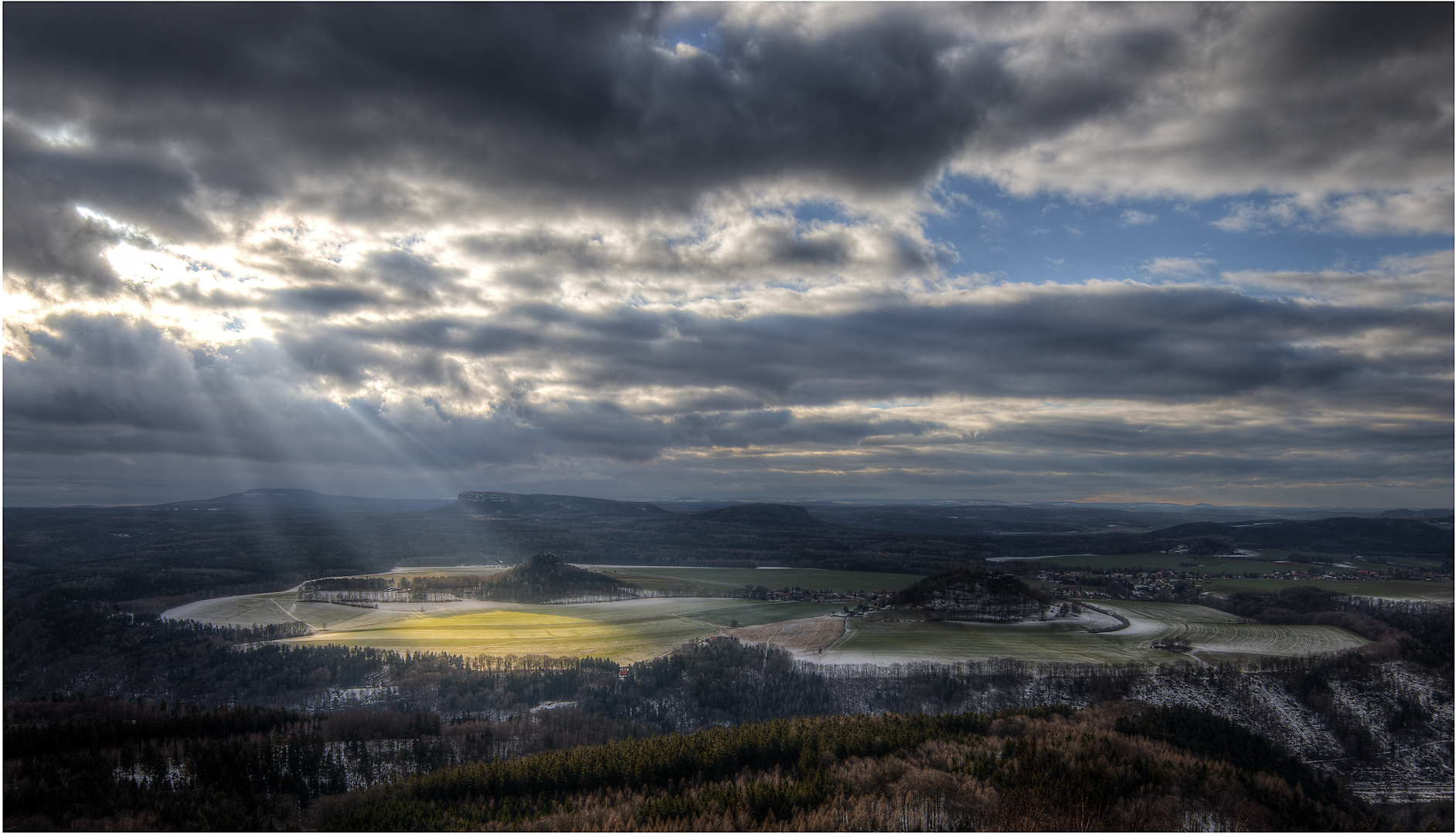 Lightshow am Zirkelstein...