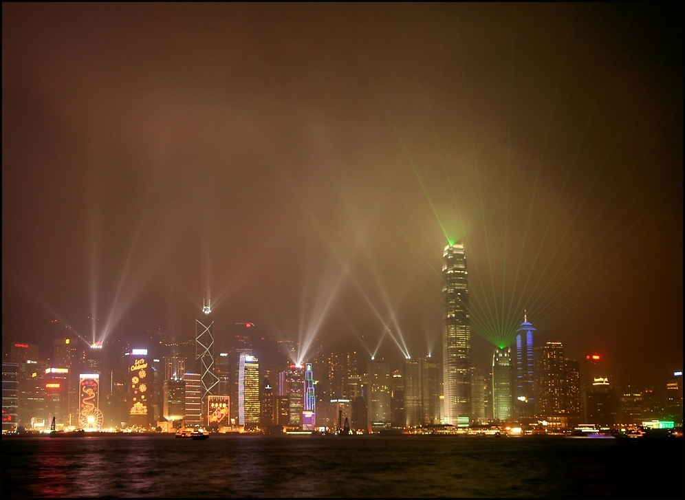 Lightshow Hongkong