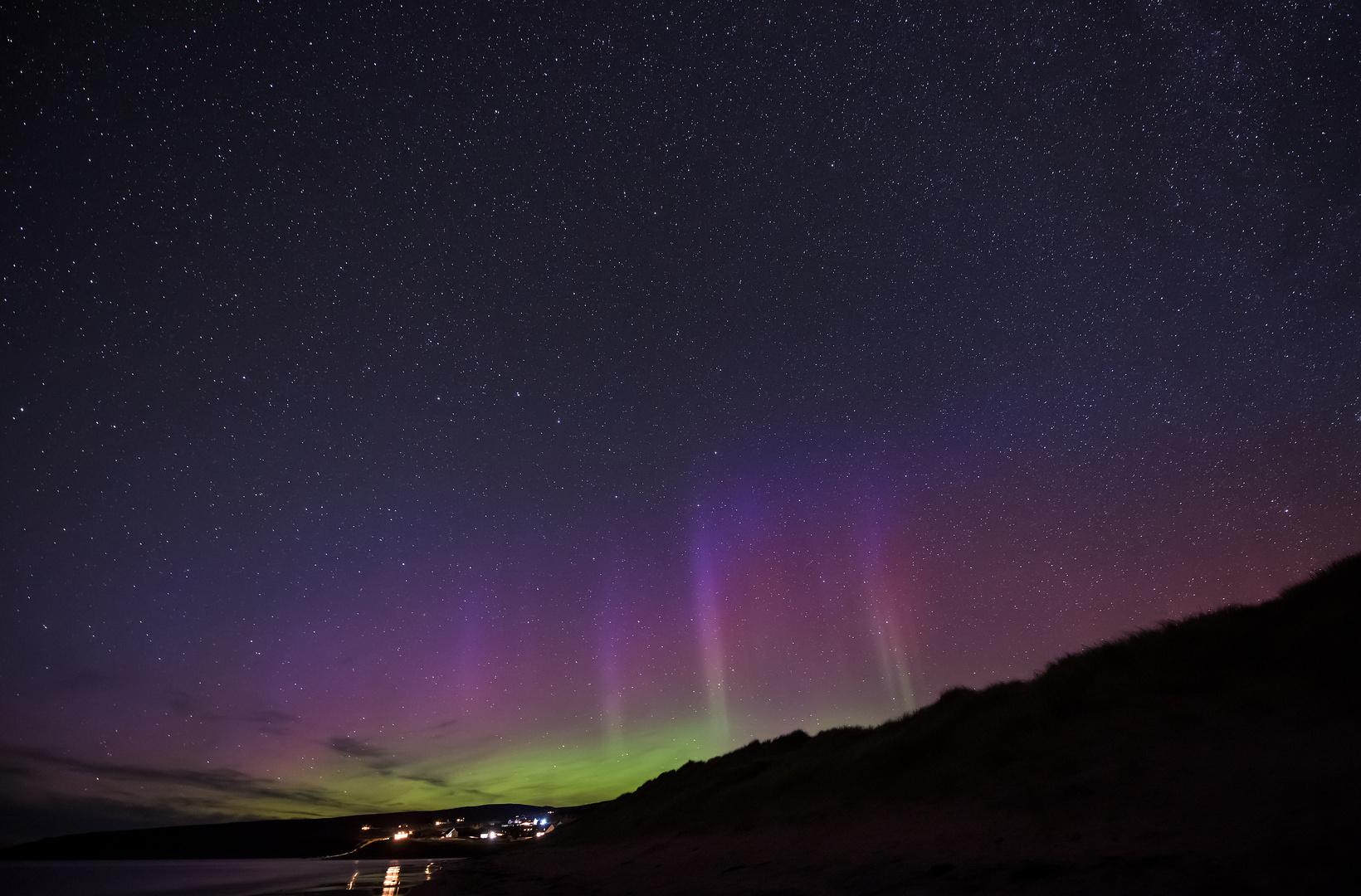 Lightshow in Gairloch