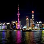 Lightshow in Pudong