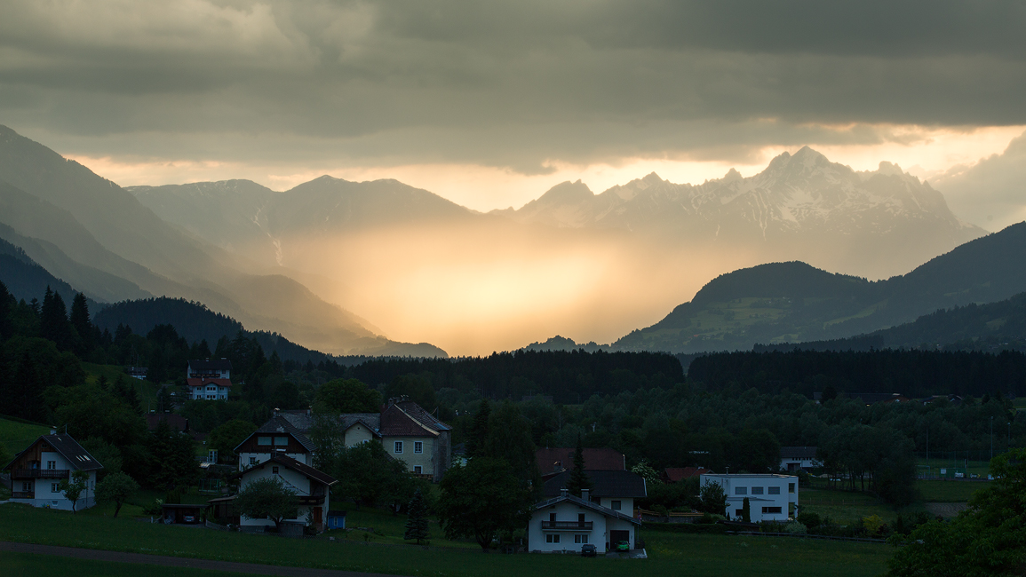 Lightshow - Lienzer Dolomiten