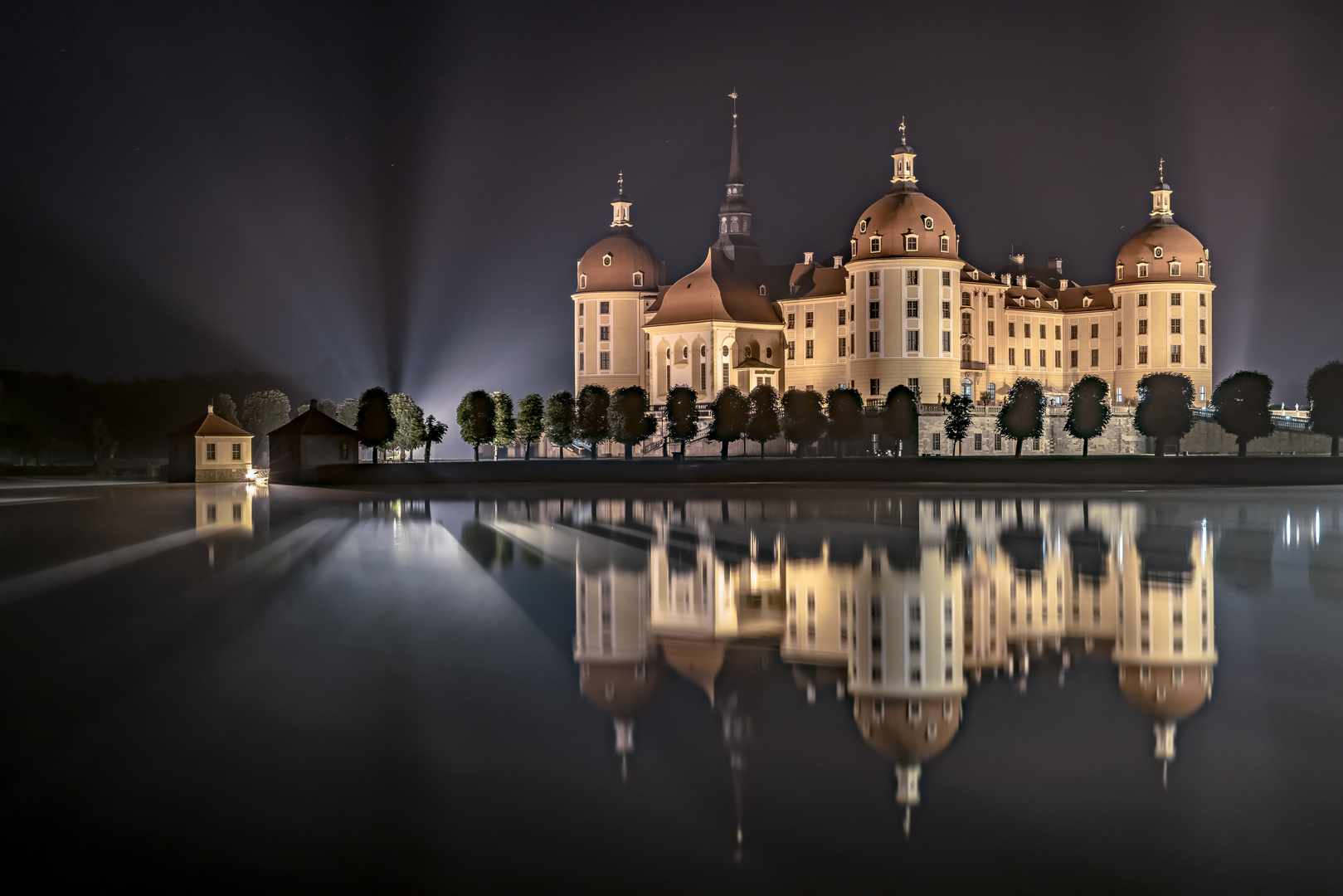 Lightshow - Schloss Moritzburg