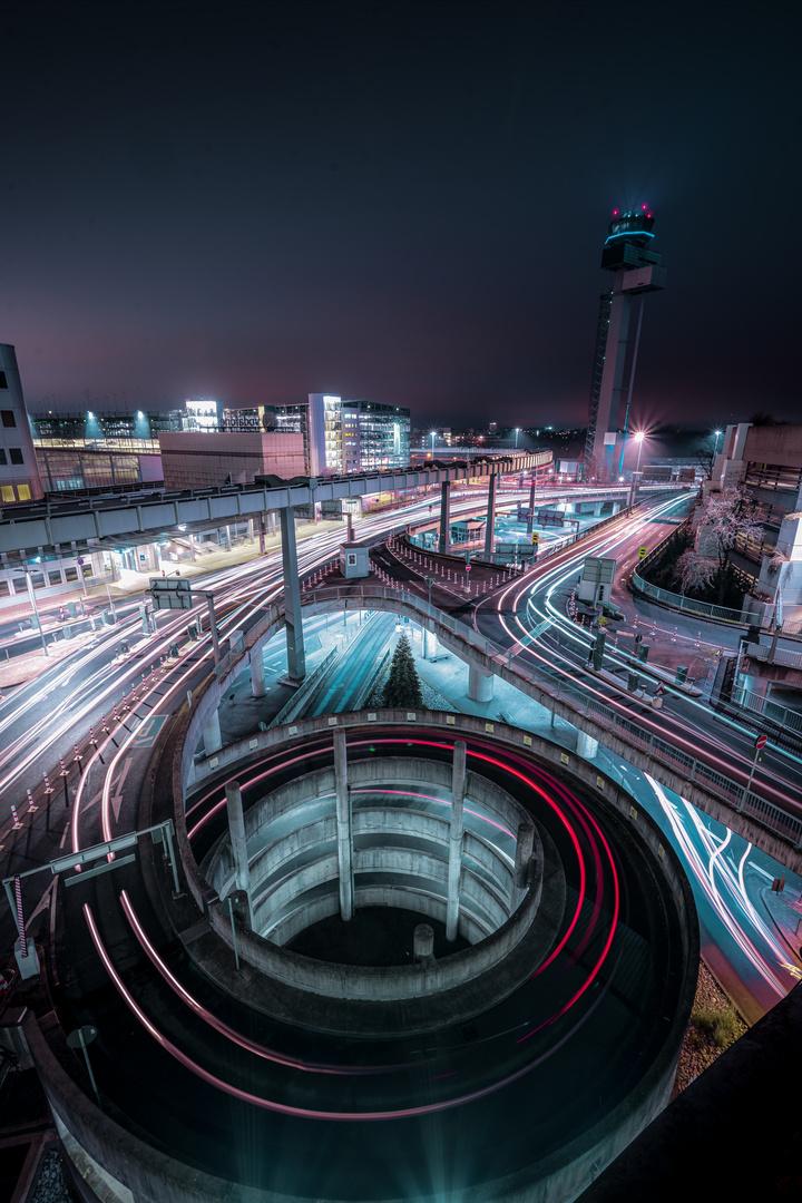 Lighttrails DUS