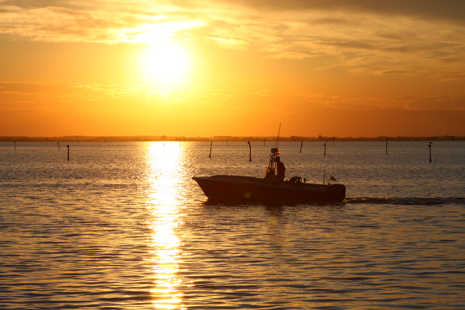 Lignano Port Sunset by Piotrek