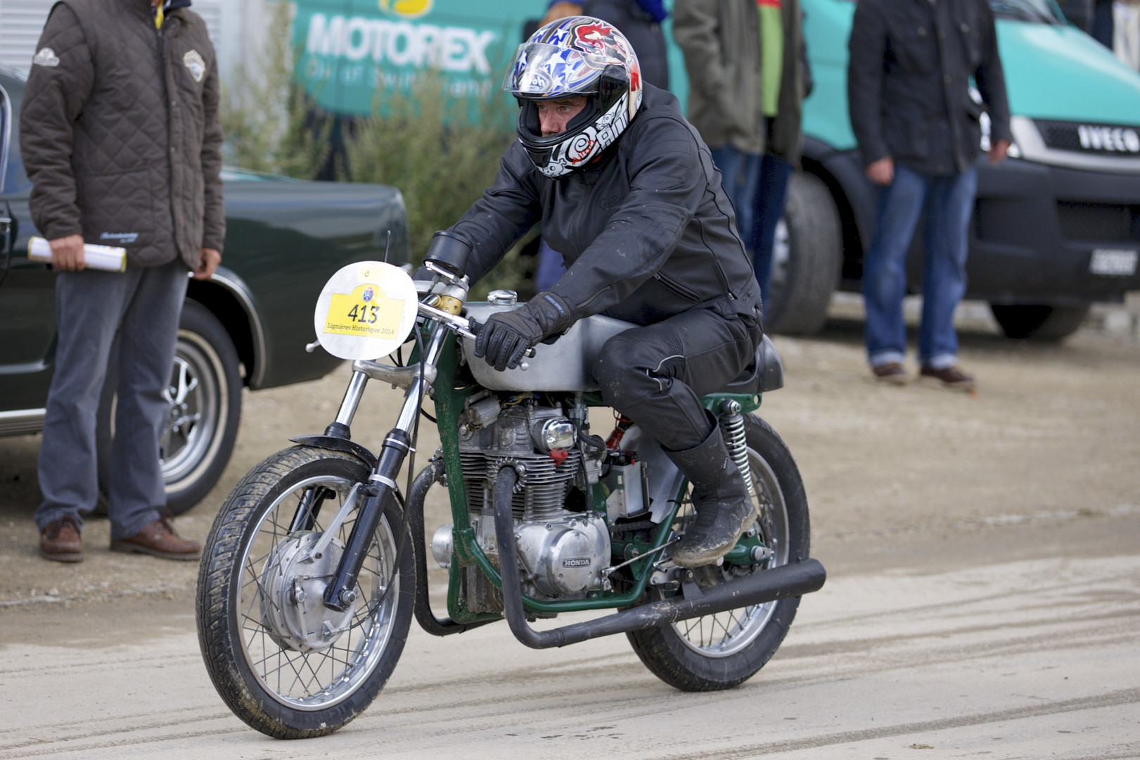 Lignières Historique 2014 Honda CB350R