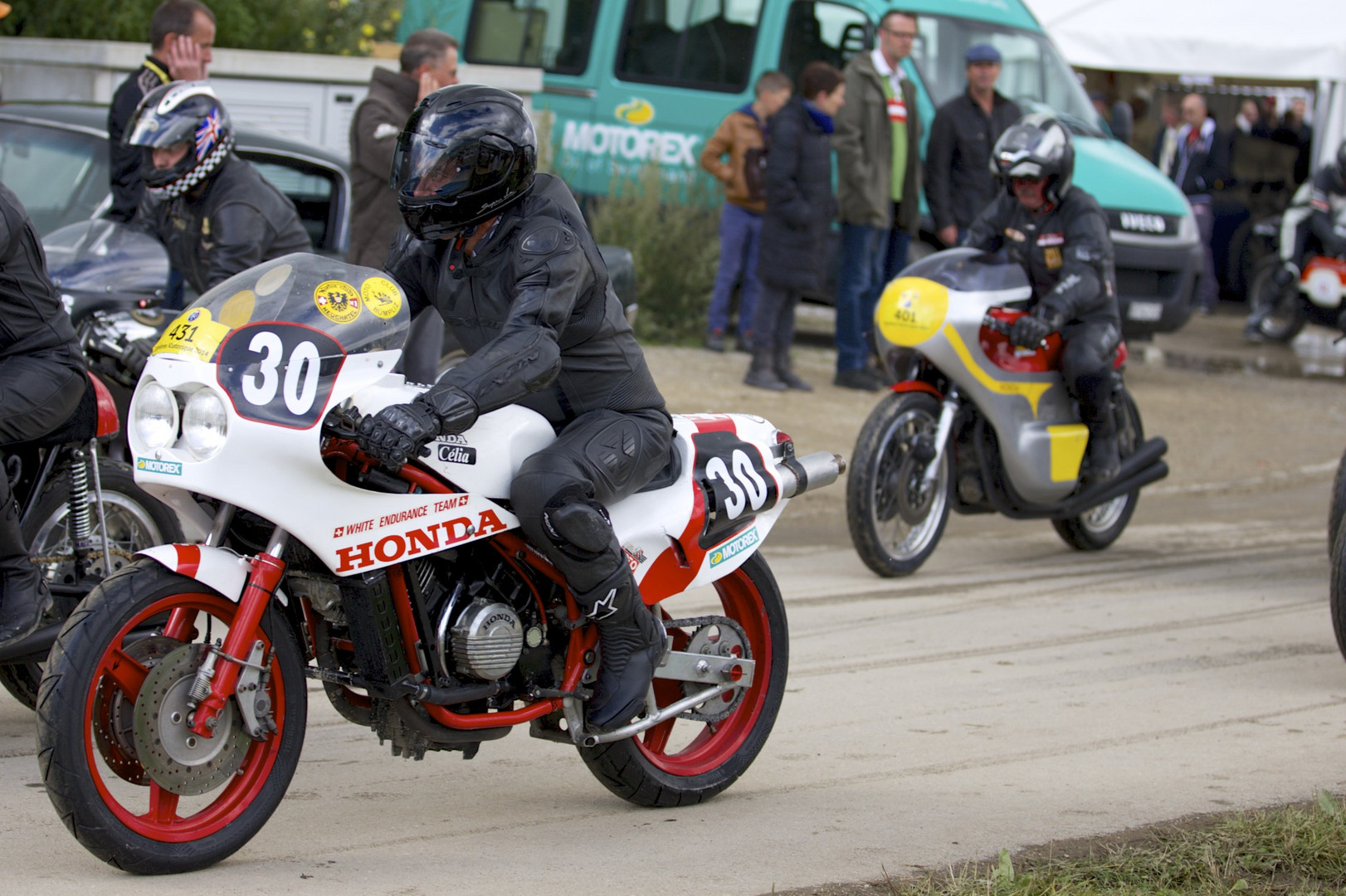 Lignières Historique 2014 Honda VF750