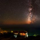 Ligres Beach at night