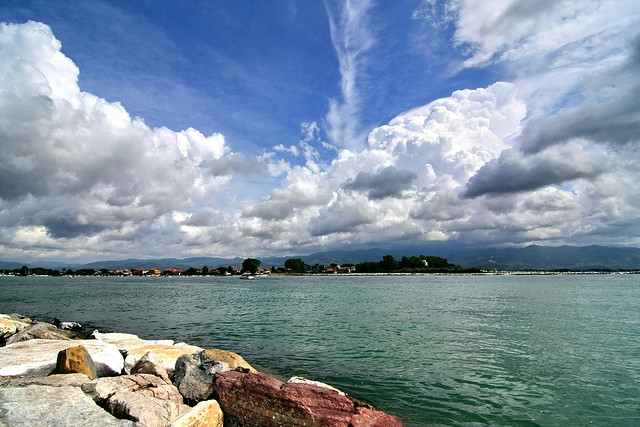 Liguria - Foce del fiume Magra