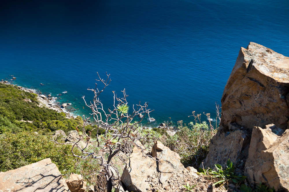 Ligurische Felsküste