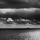 Ligurisches Meer, monochrom