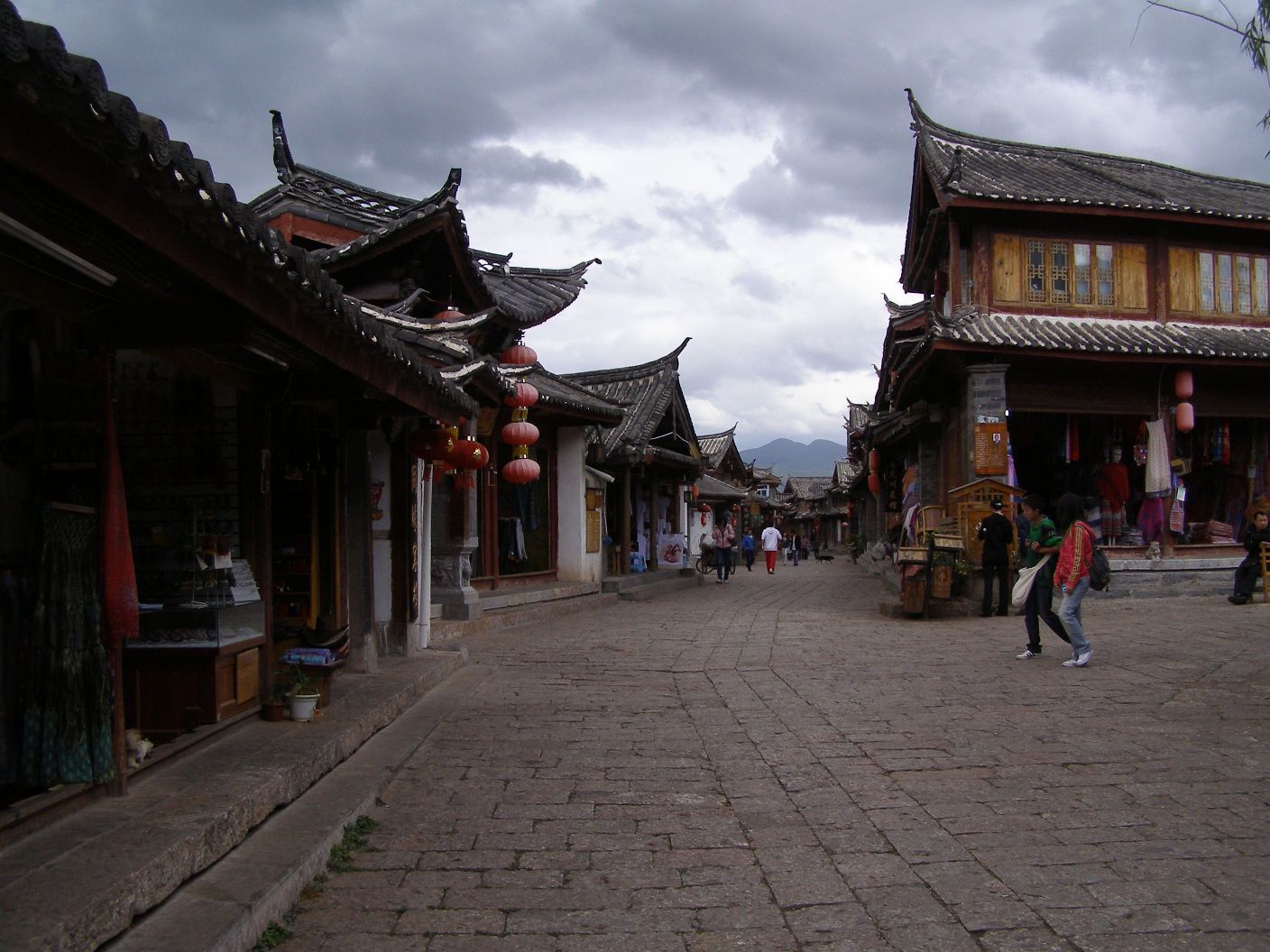 Lijiang - kurz vor dem Wolkenbruch