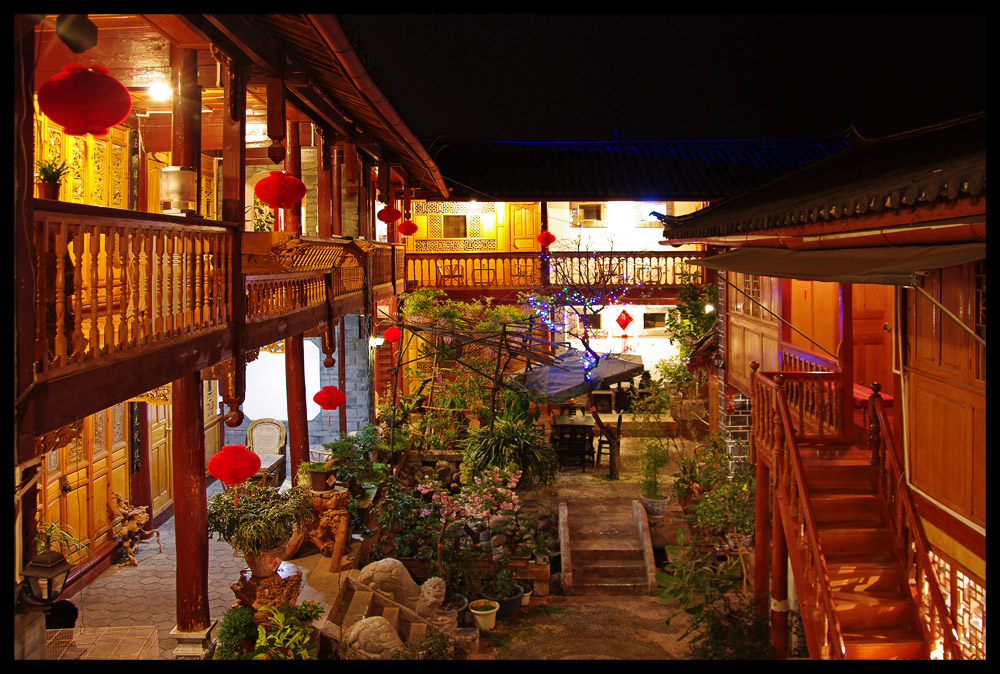 Lijiang Old Town: Mein Hotel in der Altstadt...