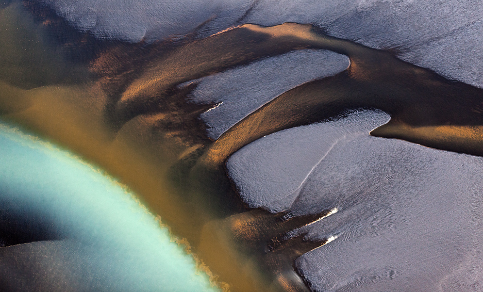 like a painting - Aerials Iceland #1030