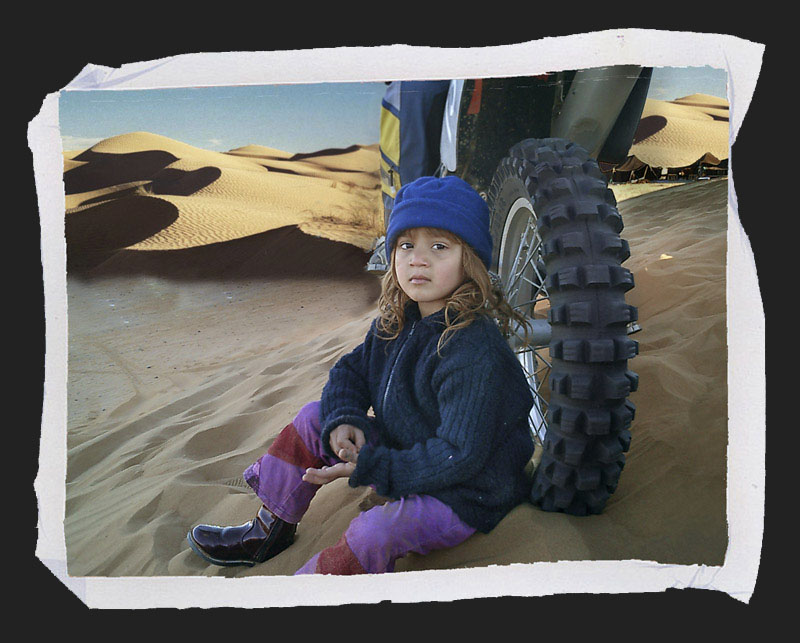 Lilian am Erg Chebbi (reload) bearbeitet