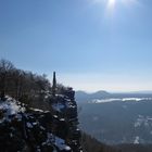 Lilienstein im Gegenlicht - Sächsische Schweiz