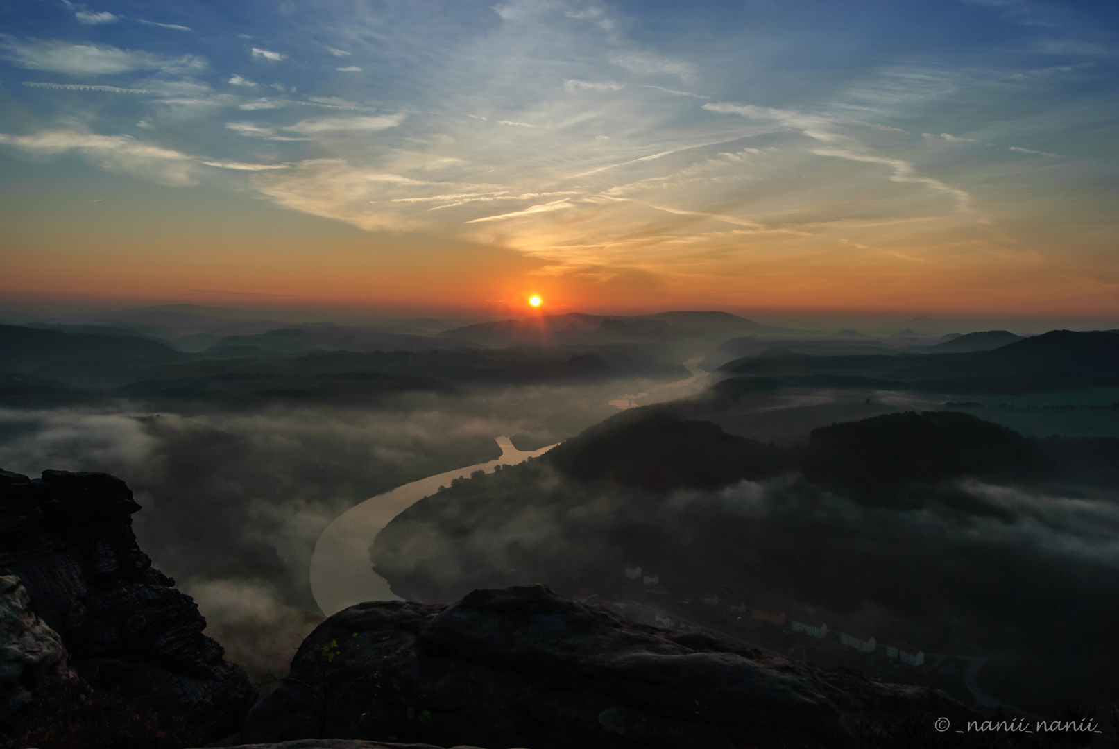 Lilienstein im Oktober