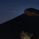 Lilienstein in der Nacht 