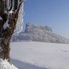 Lilienstein kalt erwischt