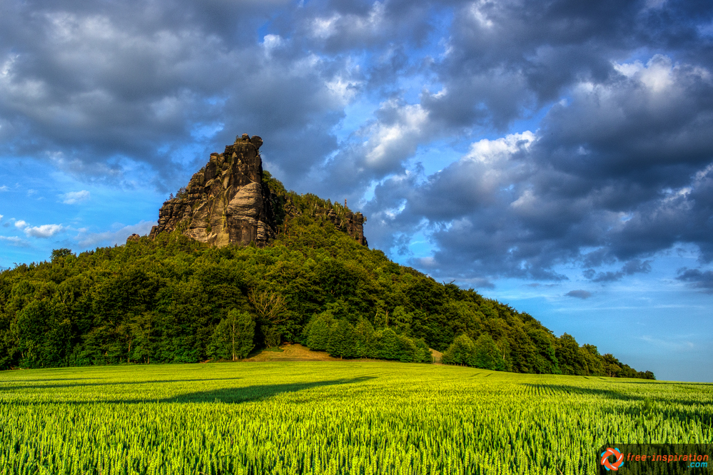 Lilienstein mal anders gesehen