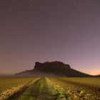 Lilienstein Sachsen at Night